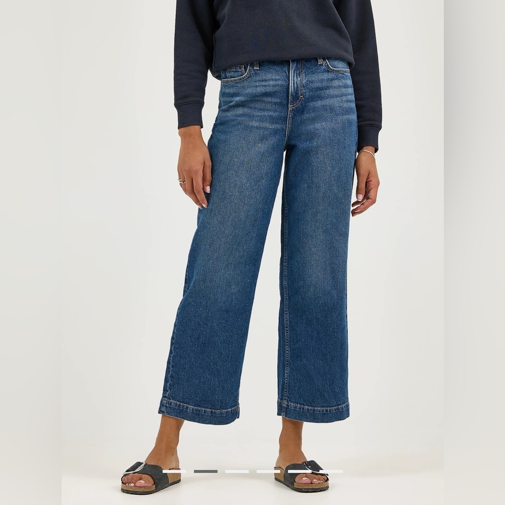 WOMEN'S LEE LEGENDARY WIDE LEG CROP JEAN 14